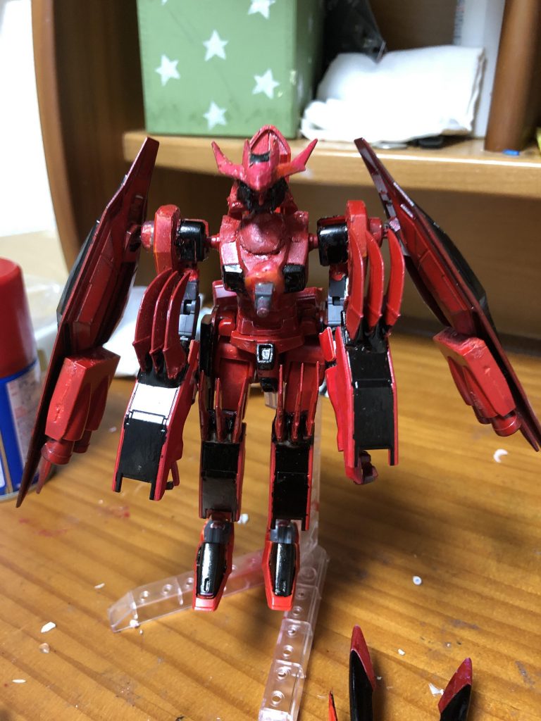 腕を回転させます。