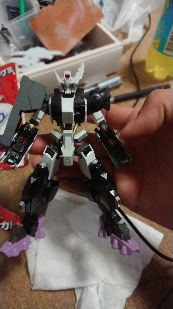 現在の一歩手前の状態です。
我ながらアンバランス。(笑)