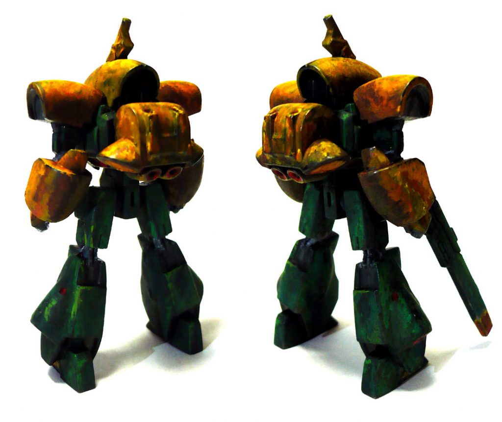 アッシマー ガンダム名鑑ガム イラスト風塗装–7枚目/制作者:リューノ