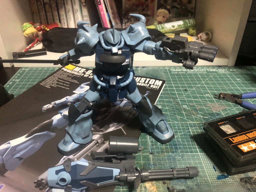 汚した後のグフ・カスタム