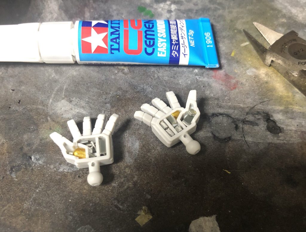 平手の肉抜き埋めただけでなんもしてないです。
製作中たいぶ脱線しましたがあくまでも練習なので。