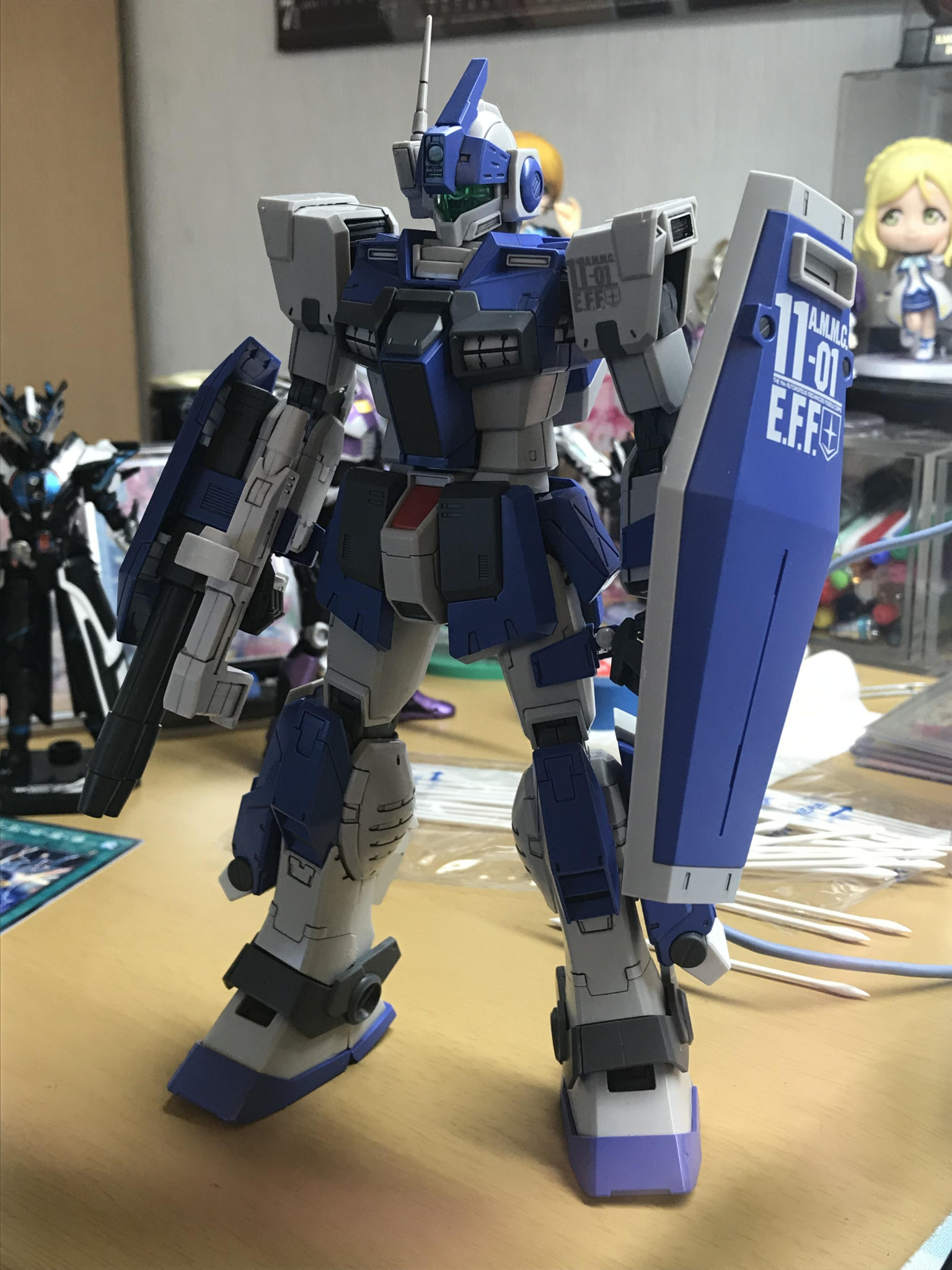 MG ジム・ドミナンス｜勝利のりんごさんのガンプラ作品｜GUNSTA