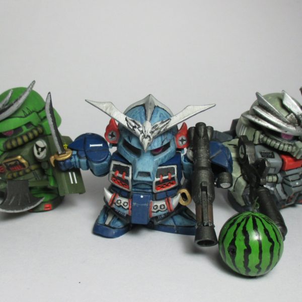 マスターグレード　ガンプラ　ザク三兄弟？ マスターグレード ガンプラ ザク三兄弟？ - メルカリ