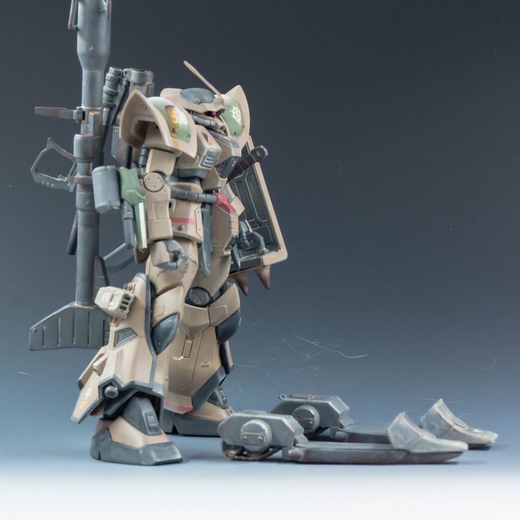 サンドローダーは、脱着可能。