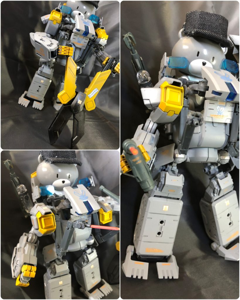 小さなエンジニアに持てないツールや部品を持つ剛腕!!そしてキャタピラレッグ!!ちょっと仮面ライダーバース見たい(笑)