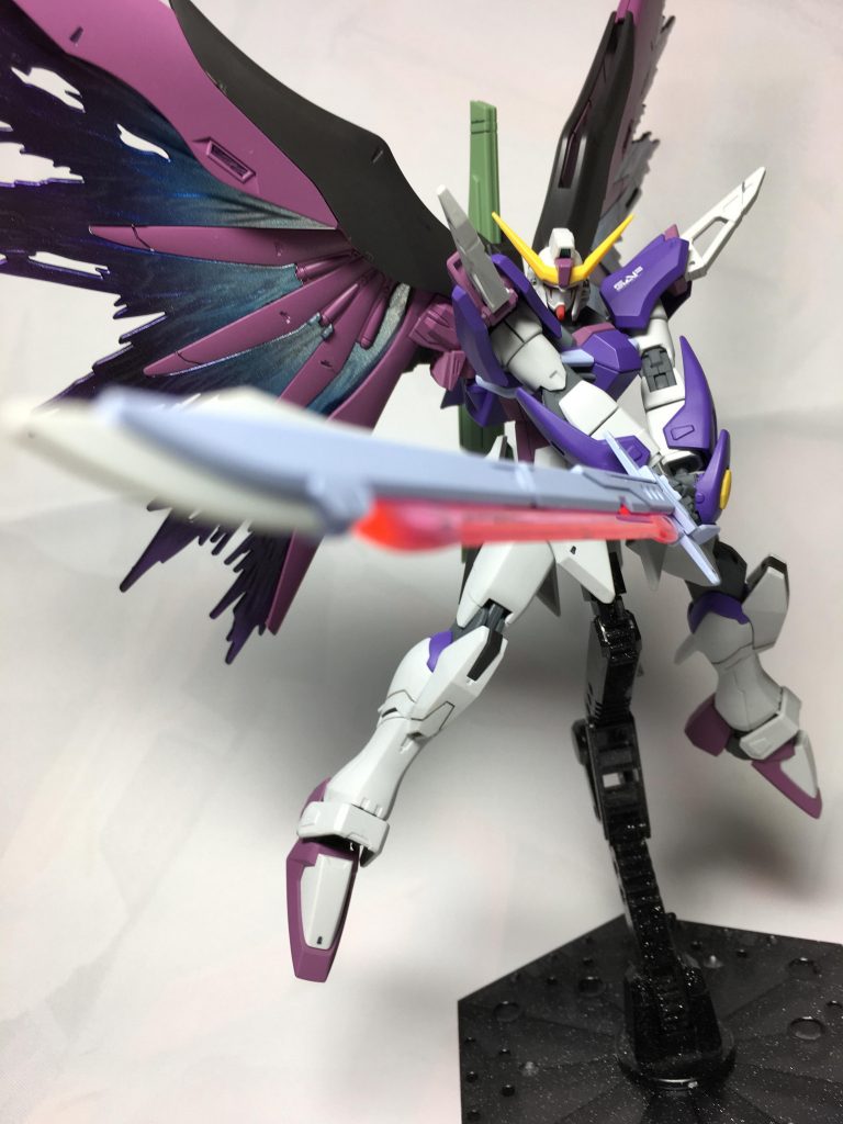 デスティニーガンダム 紫電–2枚目/制作者：kaz∩