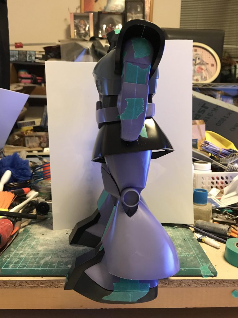 旧キット 1/60 シァア専用リックドム–5枚目/制作者:蒼き鷹
