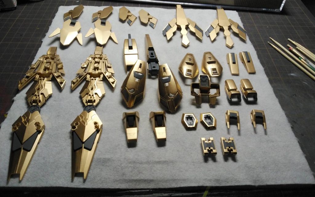 塗装直後です。