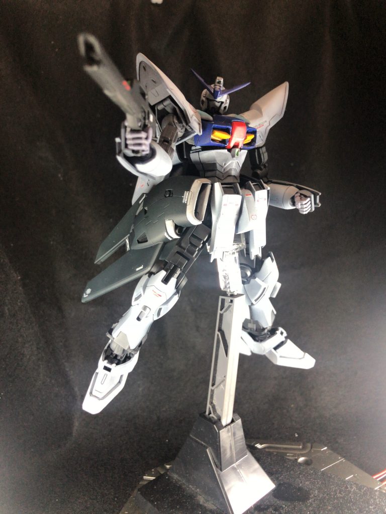 アクション①
関節をナラティブの関節をそのまま流用したので、可動域アップに繋がりました。