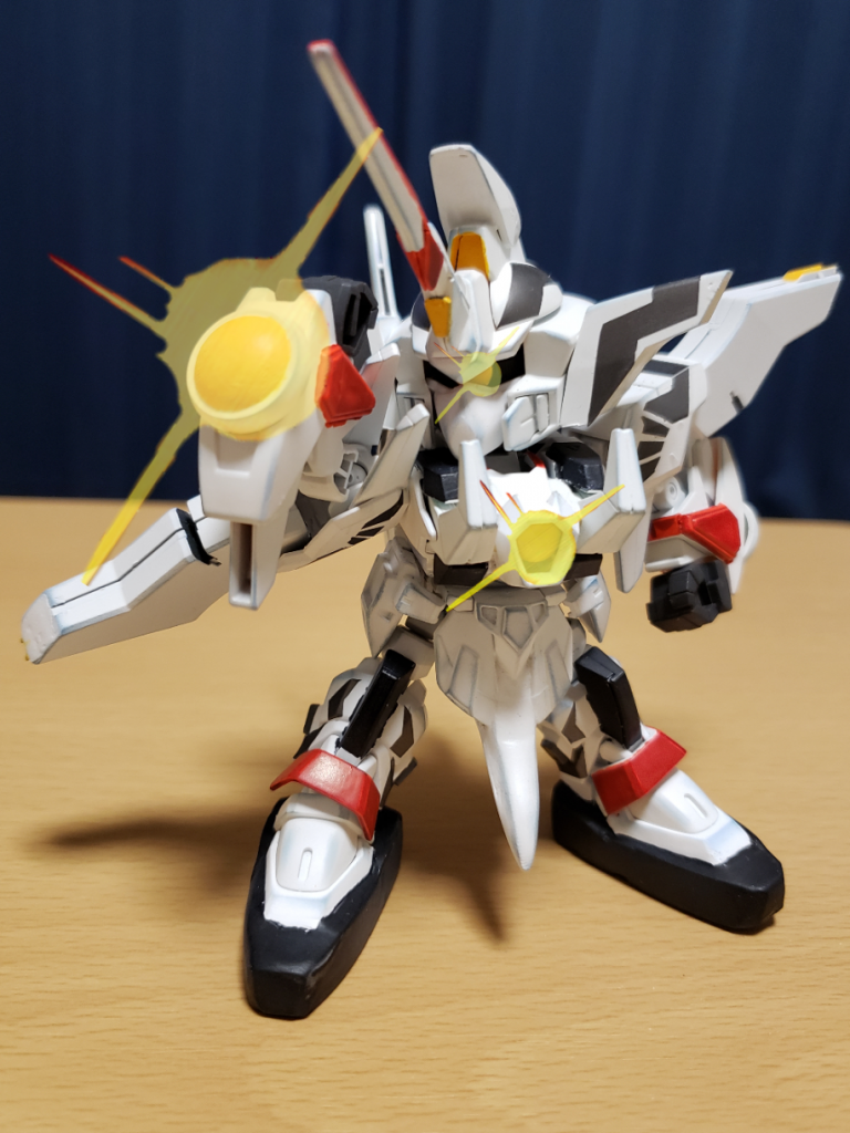 次元連結砲。スパロボMXでのドゥイン、ドゥインっていうSEがとても気に入ってました。