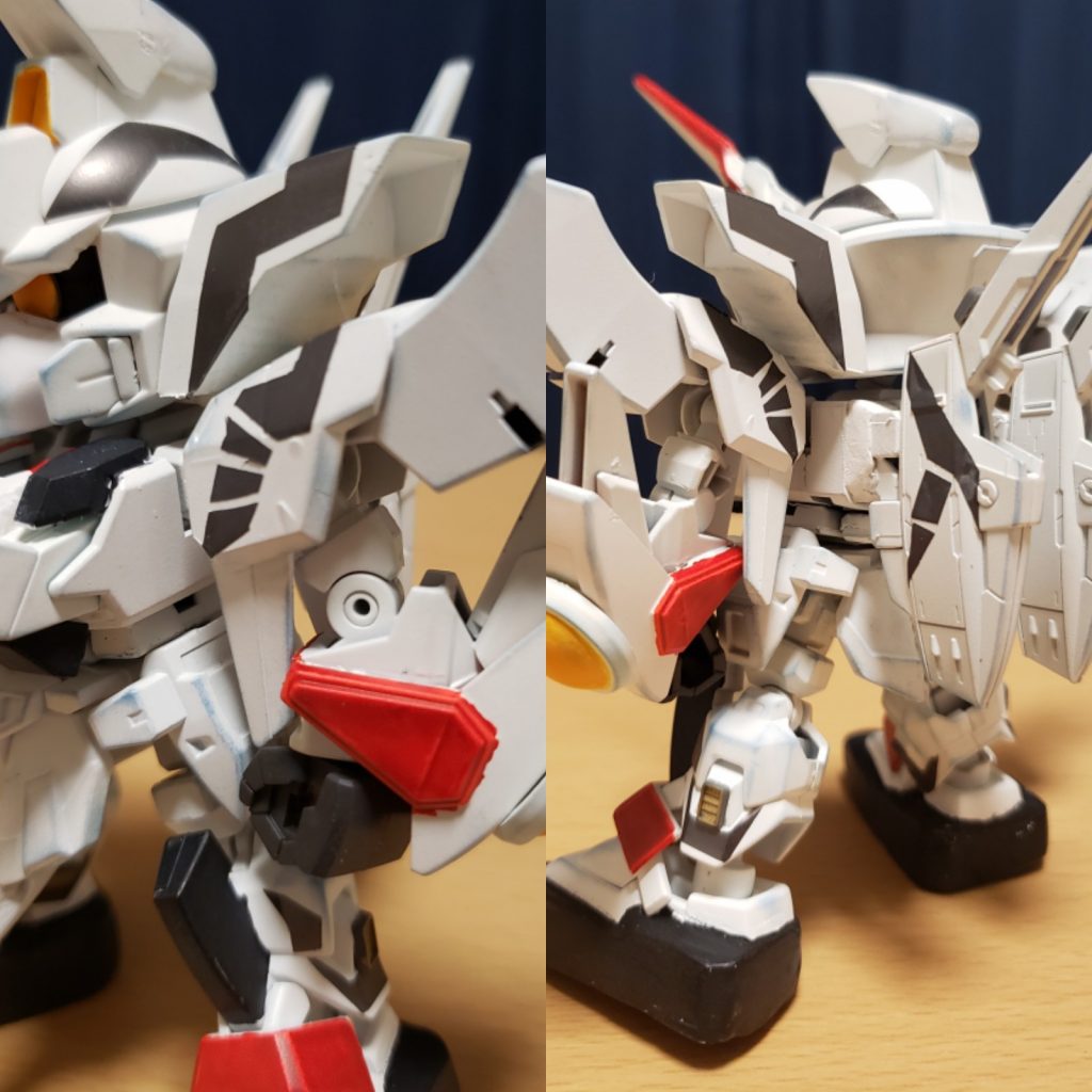 仕上げに艶消しとウェザリングを施行して完成しました。重さは95グラムと大会規定に無事収まってくれてます。