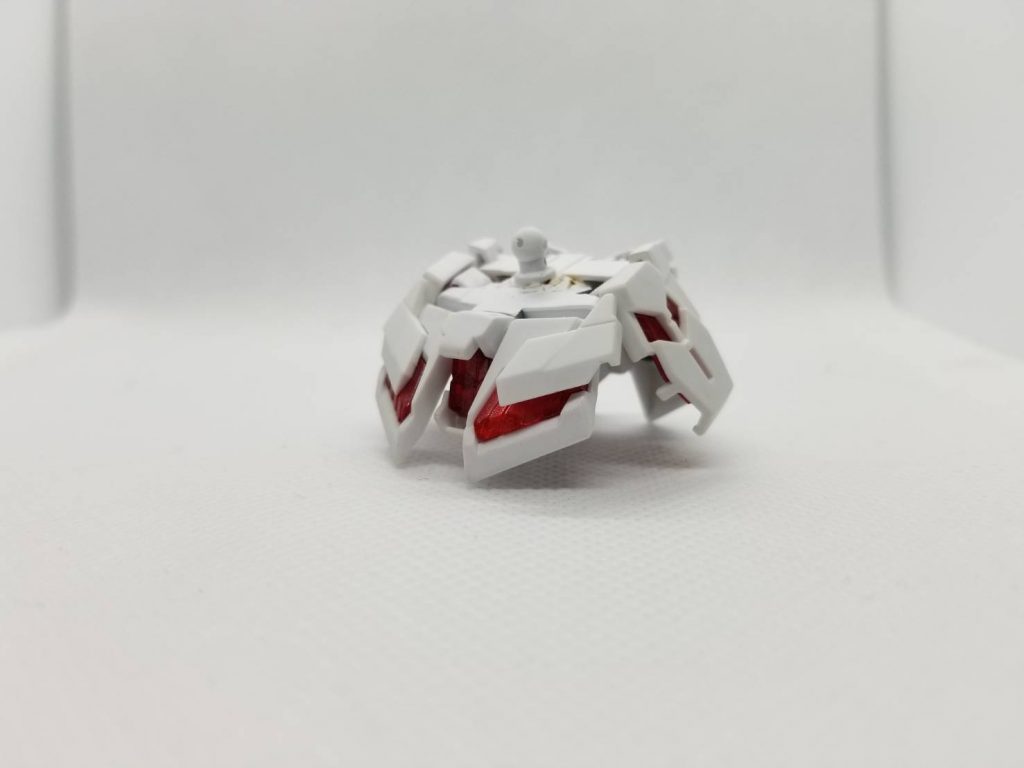 HGの腰に
CSフレームの腰部分のピンのみを移植