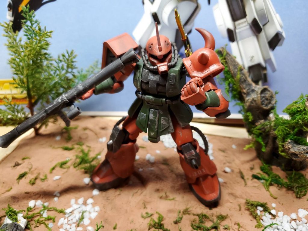 ザクⅡFS改–2枚目/制作者：キャクブガー