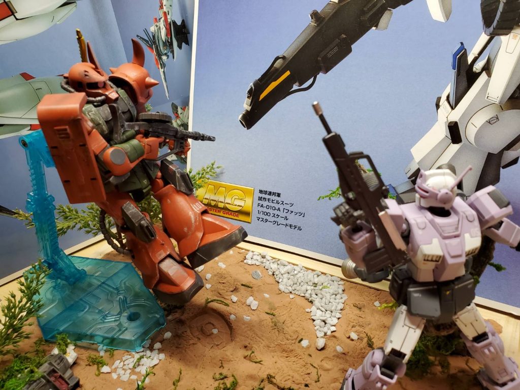 降下してます風に