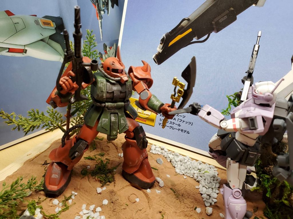 ザクⅡFS改–3枚目/制作者：キャクブガー