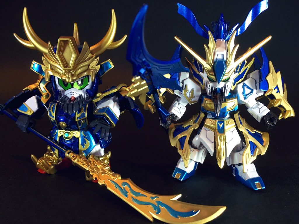 SD三国伝の関羽ガンダム(魏)と