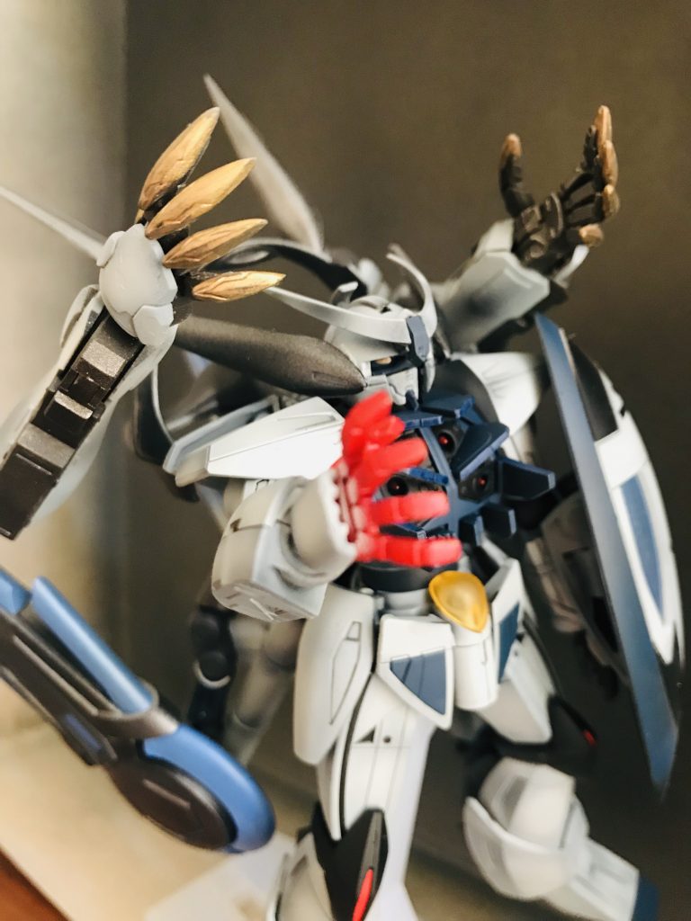 顔ね…ヒゲなくしてみようと思い、色々やってこの形に…
顔ダセェw