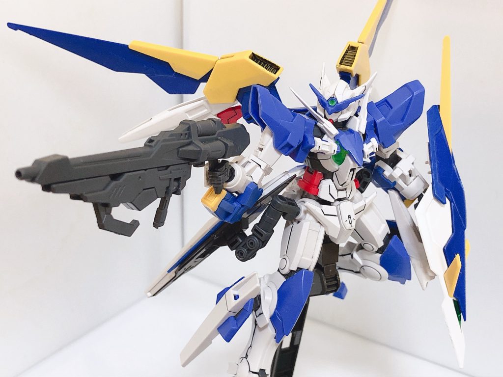 二刀流とかなんかいろいろ
足についてる奴と腰についてるやつはGNビットとして使える的な設定です。