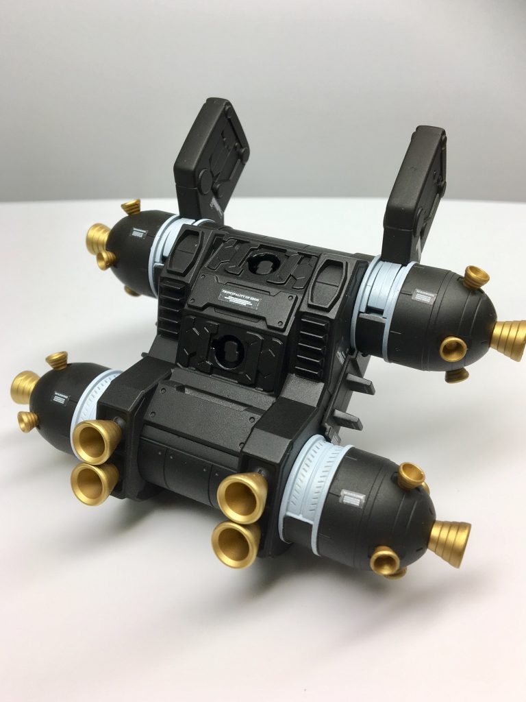 大型ランドセルの画像。個人的に1番上手く塗装出来たと思います笑