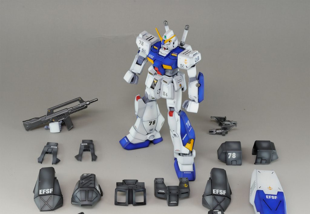 このキットの売りはチョバムアーマーかと思いますが、勿論全て付属します。