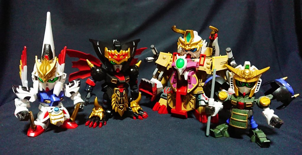 南方四天王はシャッフル制作後に構想したため着手までに1年ごしとなり、今夏は一気に完成させていきました。
4人が揃ったということは…?