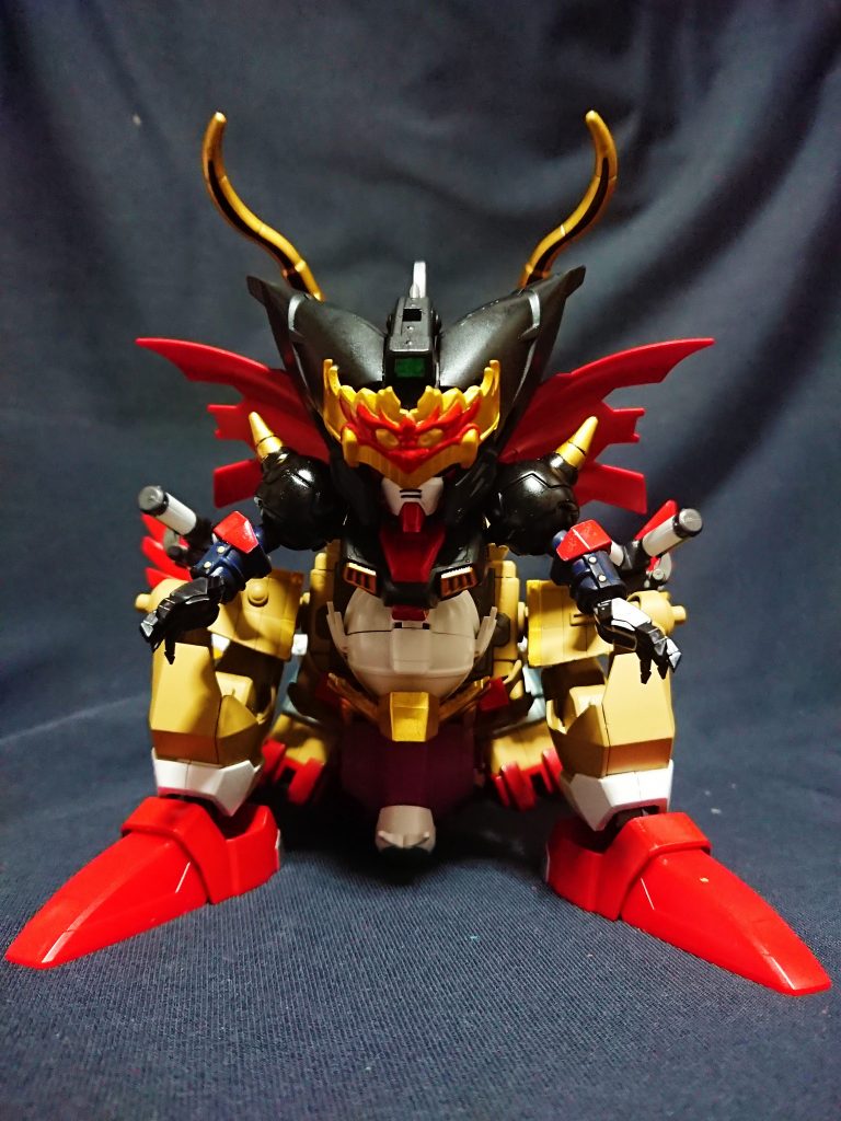 蚩尤ガンダム、黄天ジ・オに続く合体武将となりました。
今後もまだまだ隠し玉があり、さらに変形し別武将と合体することでデv…