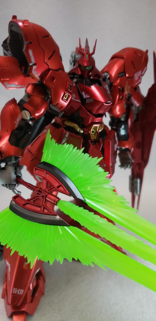 因みにビームエフェクトには、蛍光塗料塗ってましたが、年月がたち光りませんでしたorz