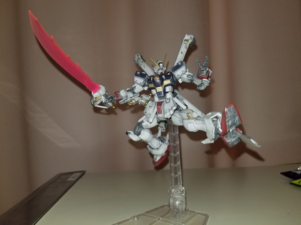 ヒートダガーはpebeoのメッキっぽくなるマーカーで塗りました