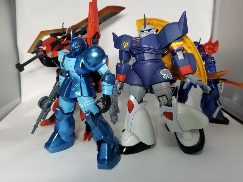 我が家のジオン軍ここに集結‼️みんな参加してるので見てください！