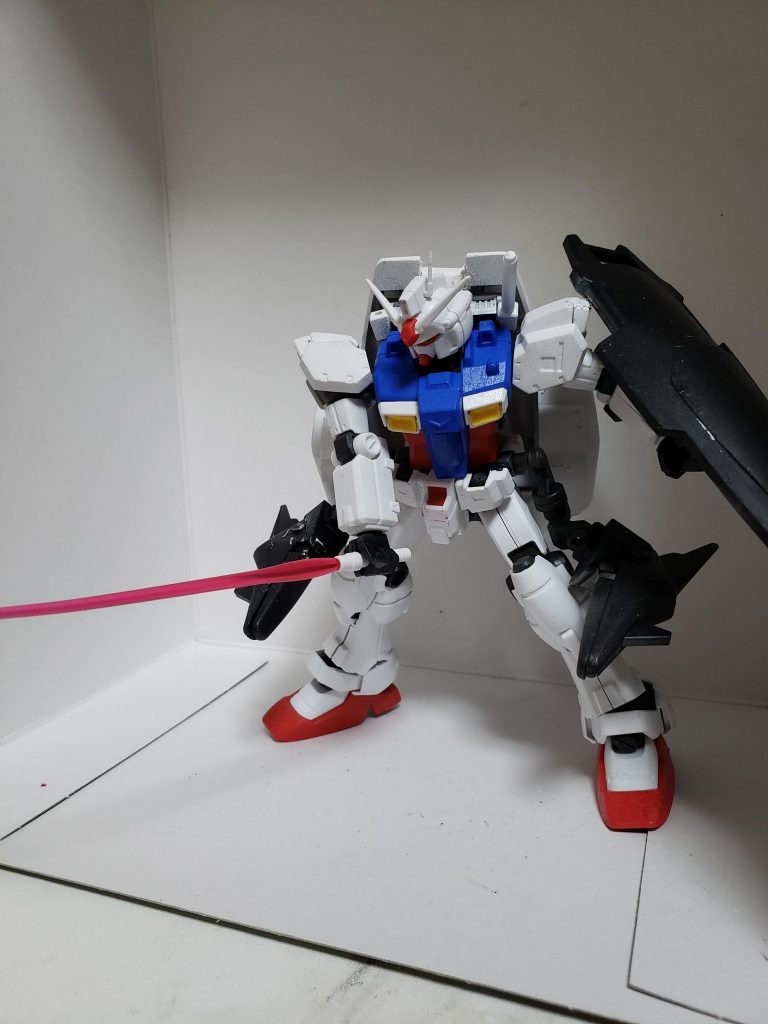 ビームサーベルももちろん装備
何の変哲もないビームサーベル