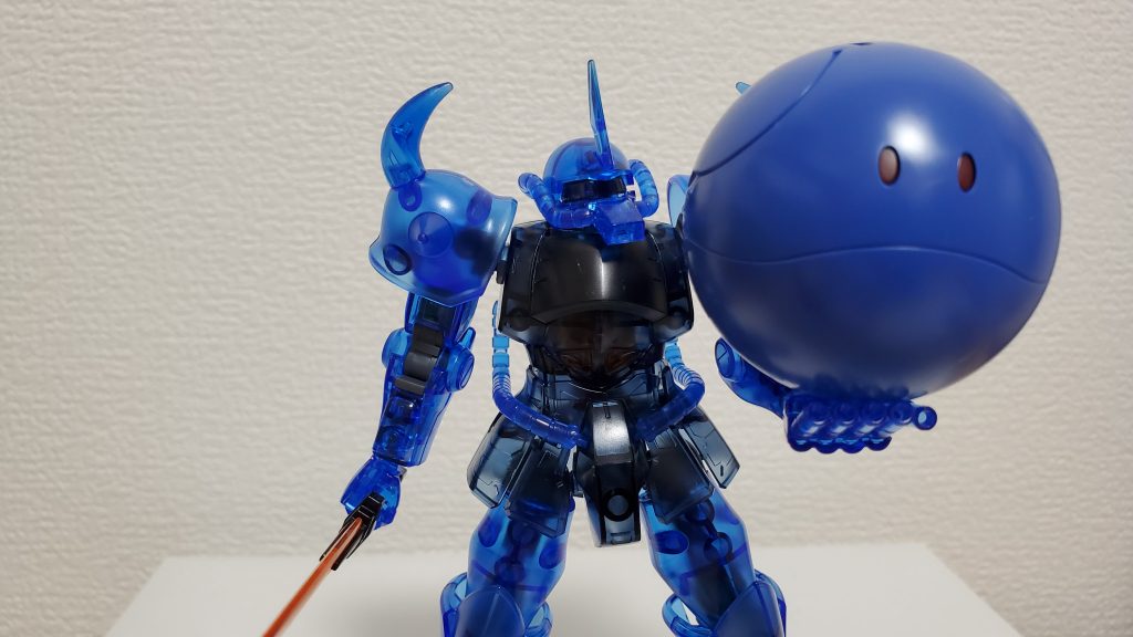 ハロの日(8月6日)に作成した、ハロ コントロールブルーと一緒に。