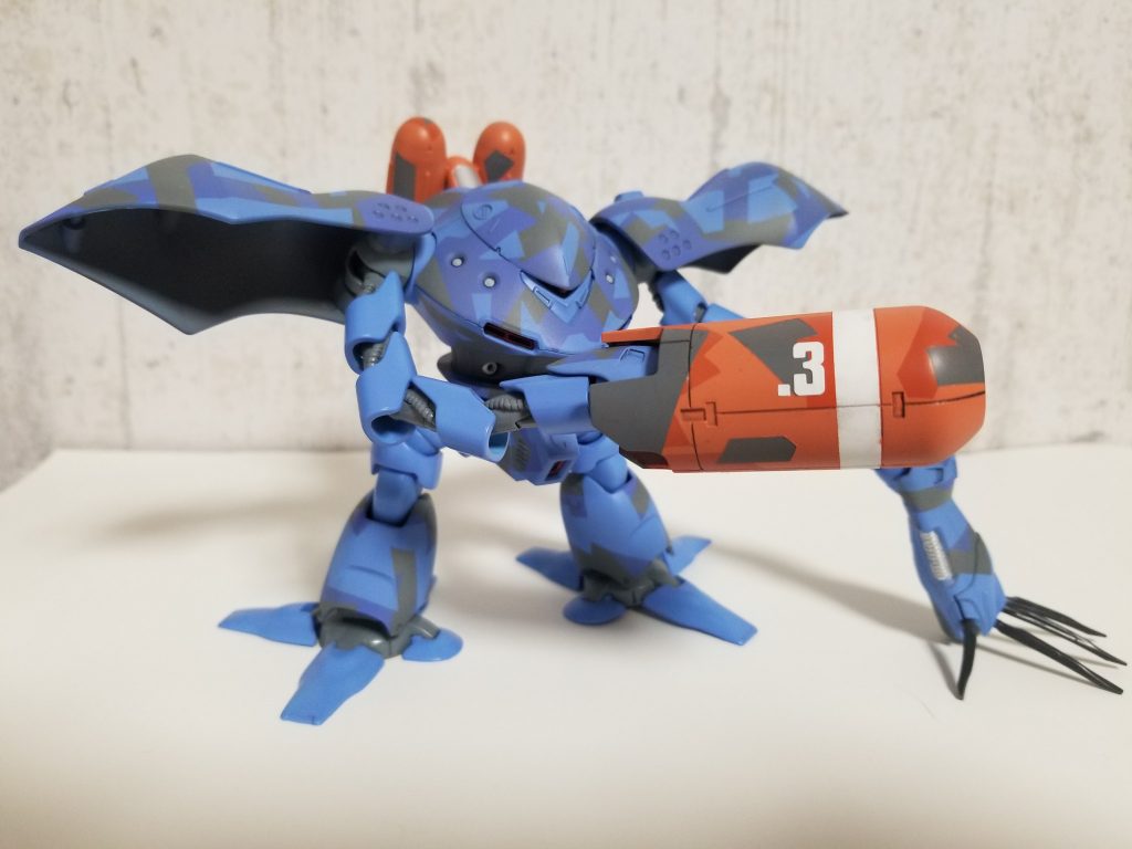 腕が長い分、保持が大変です😅