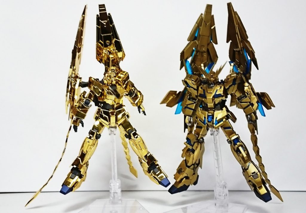 前作とのツーショットですが、メッキの方がインパクト大ですね……