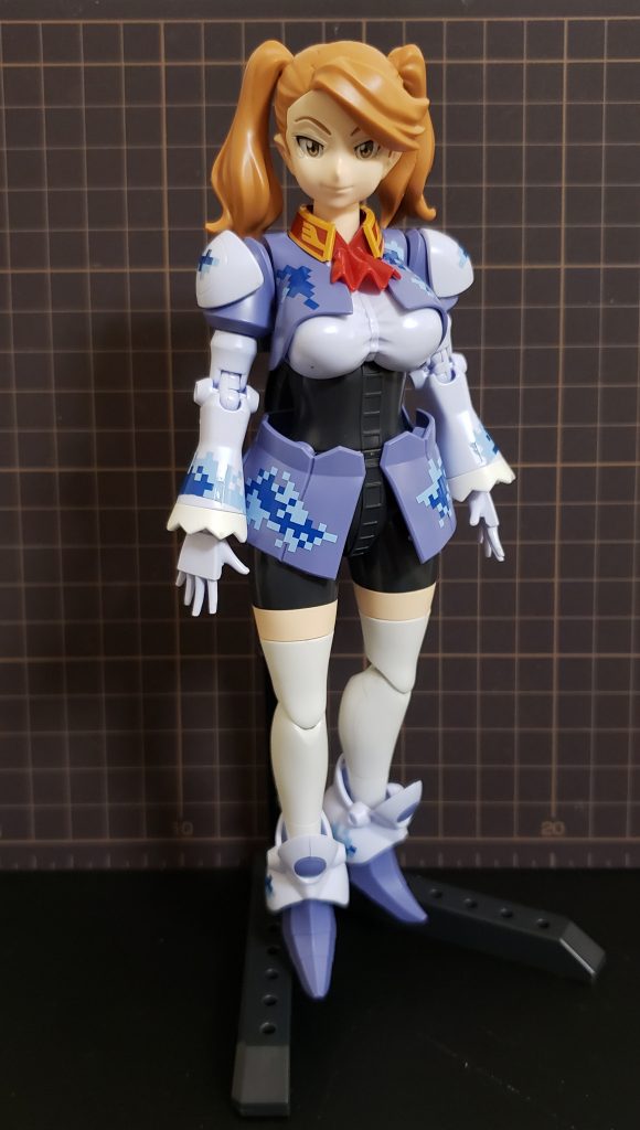 人様がやっていたのを見て、髪飾りを外しました。他は無加工、無塗装です。