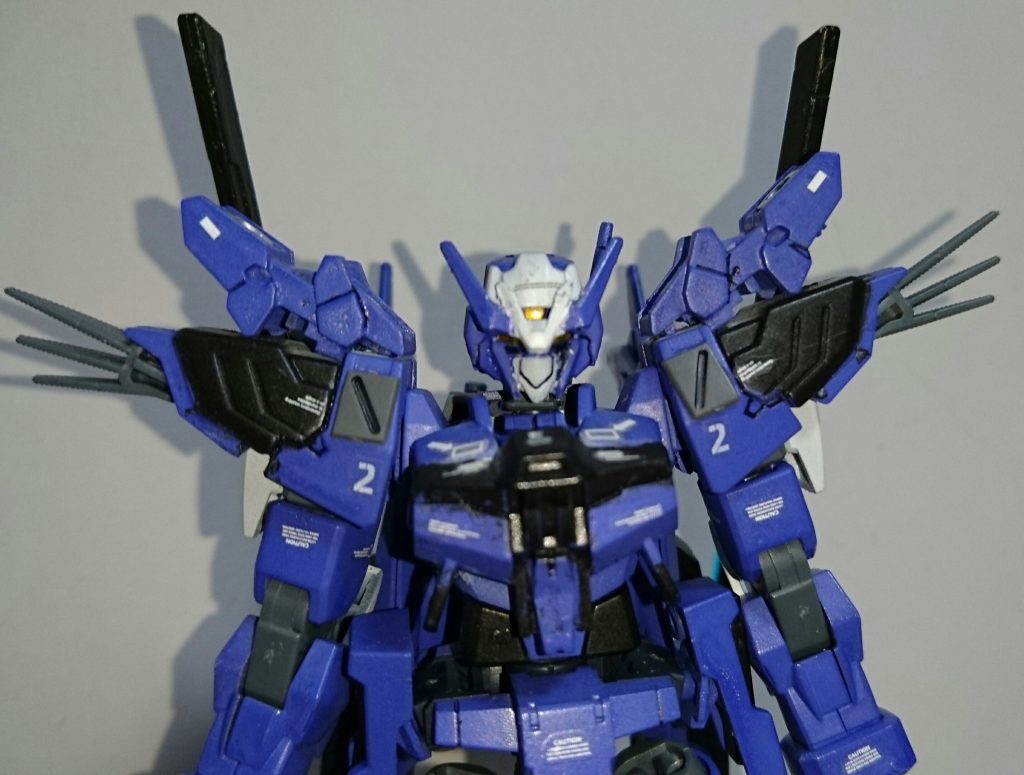 ## 上半身
Gバウンサーからの改修内容やカラーリング等は[基本形態](https://gumpla.jp/hg/278005)に載せてあります。