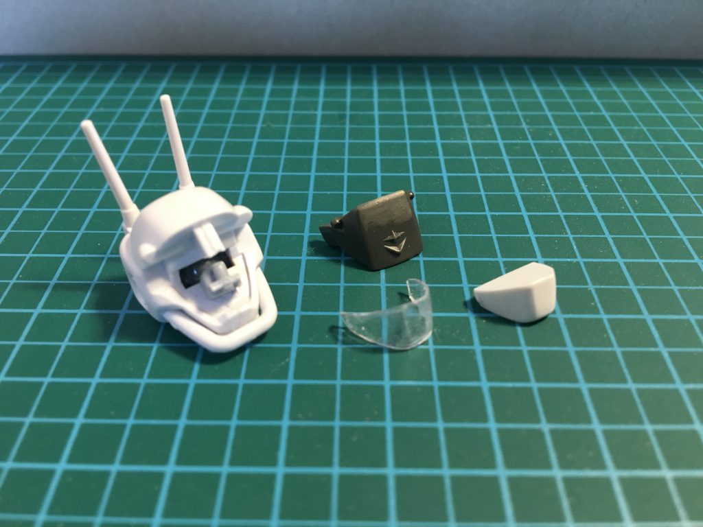 カメラバイザーのクリアパーツ化