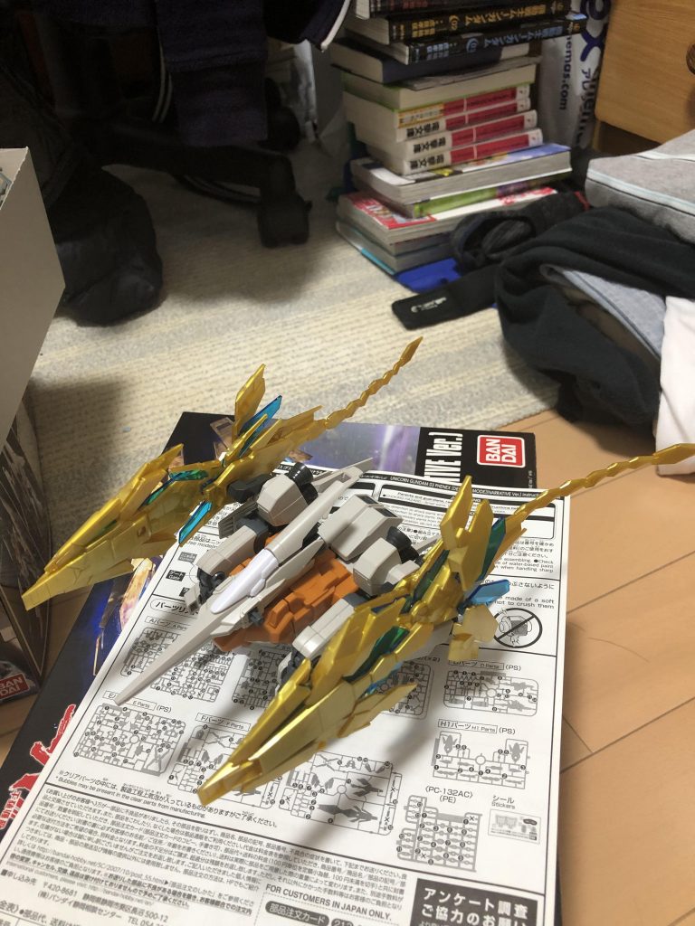 一応変形できます。完成後の写真は撮り忘れました。