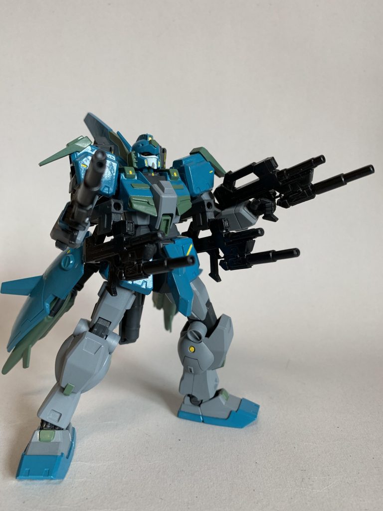 これがやりたいが為に作ったようなもの。ライフルはAMWS-21をイメージしています。