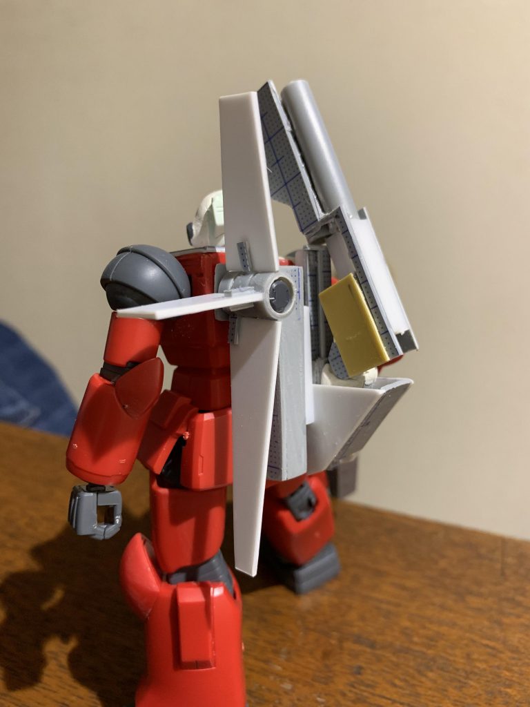 比較的早く形になり完成、呆気なかった 。