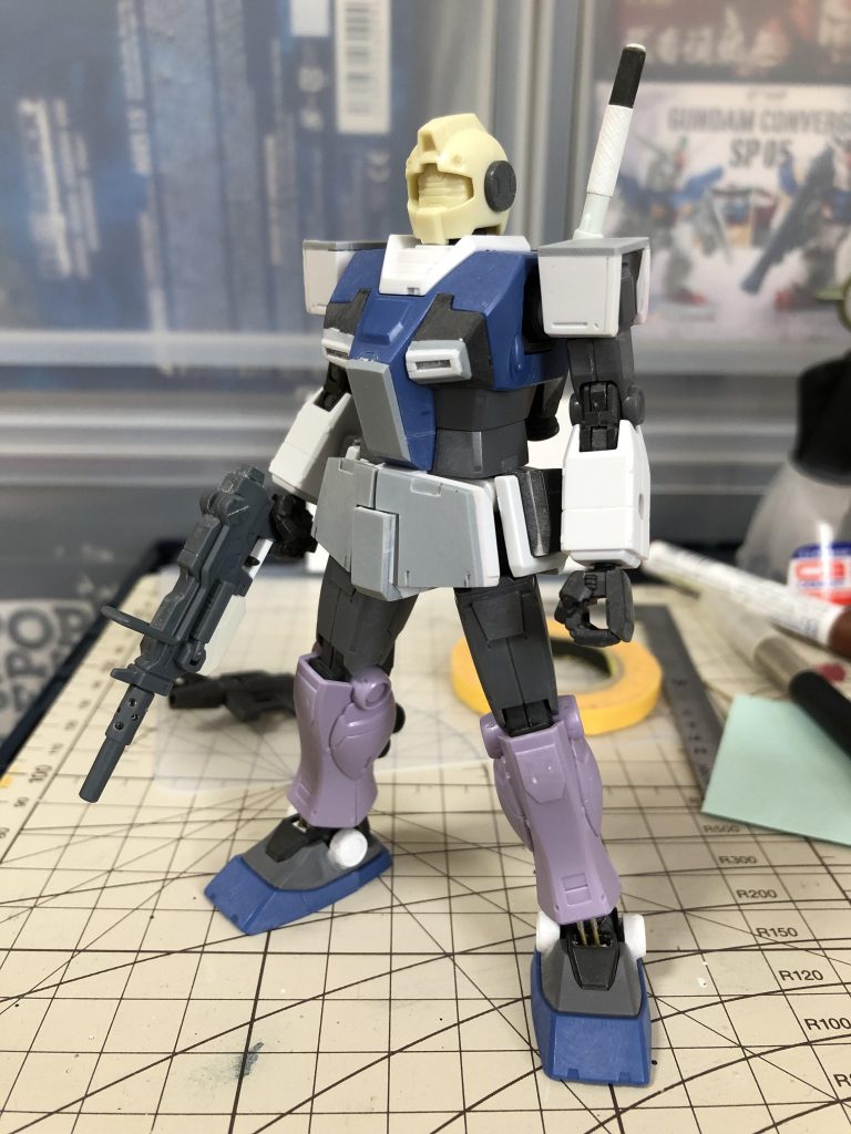 ディテール完了、塗装前。