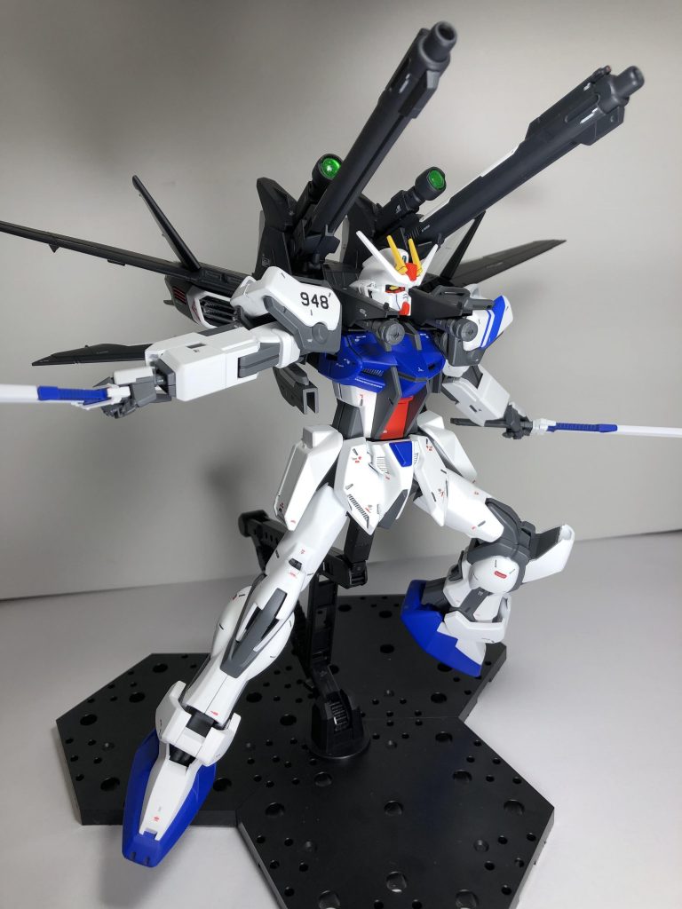 旧1/100ストライクガンダム+I.W.S.P.–7枚目/制作者:Ok-Ⅱ