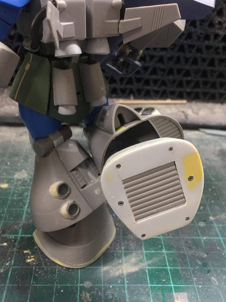 足裏は簡素にホバーしてるっぽく。完成した頃に資料を見つける愚かしさ( ˙꒳​˙  )泣ける