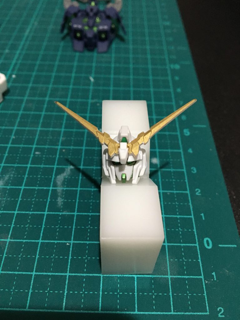 アンテナ塗装状態。