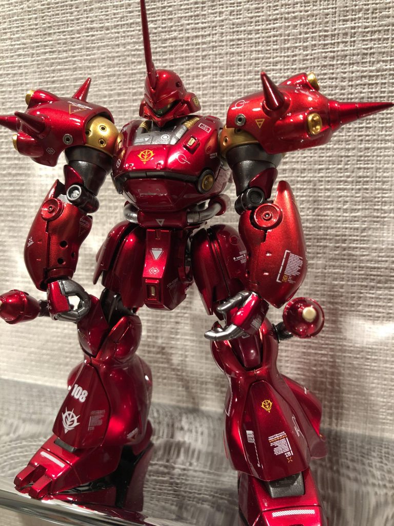 正面から。キットが素晴らしいので何をしてもカッコイイ。