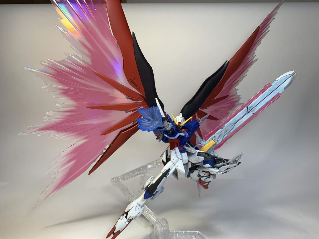 パルマフィオキーナはMGのエフェクトでバルバトスルプスレクスのハンドパーツにうまく引っかかってます。