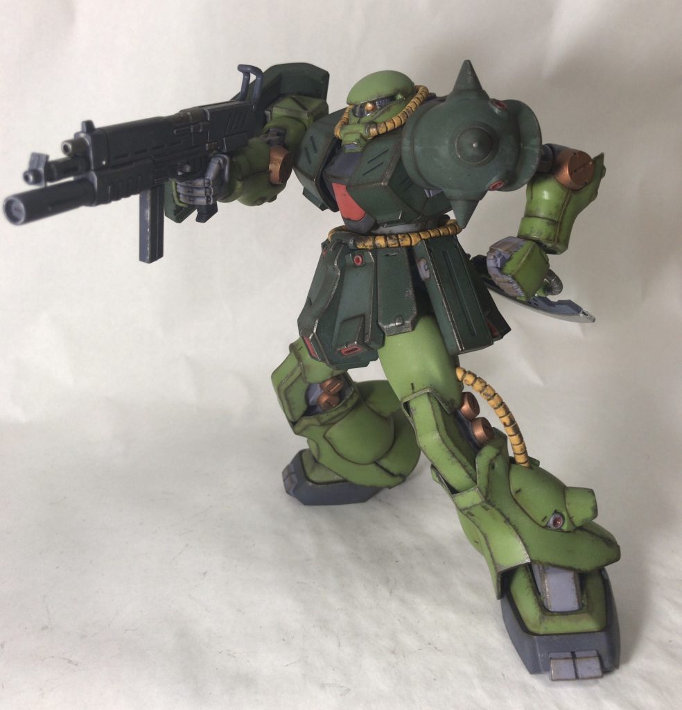 マシンガン構え2