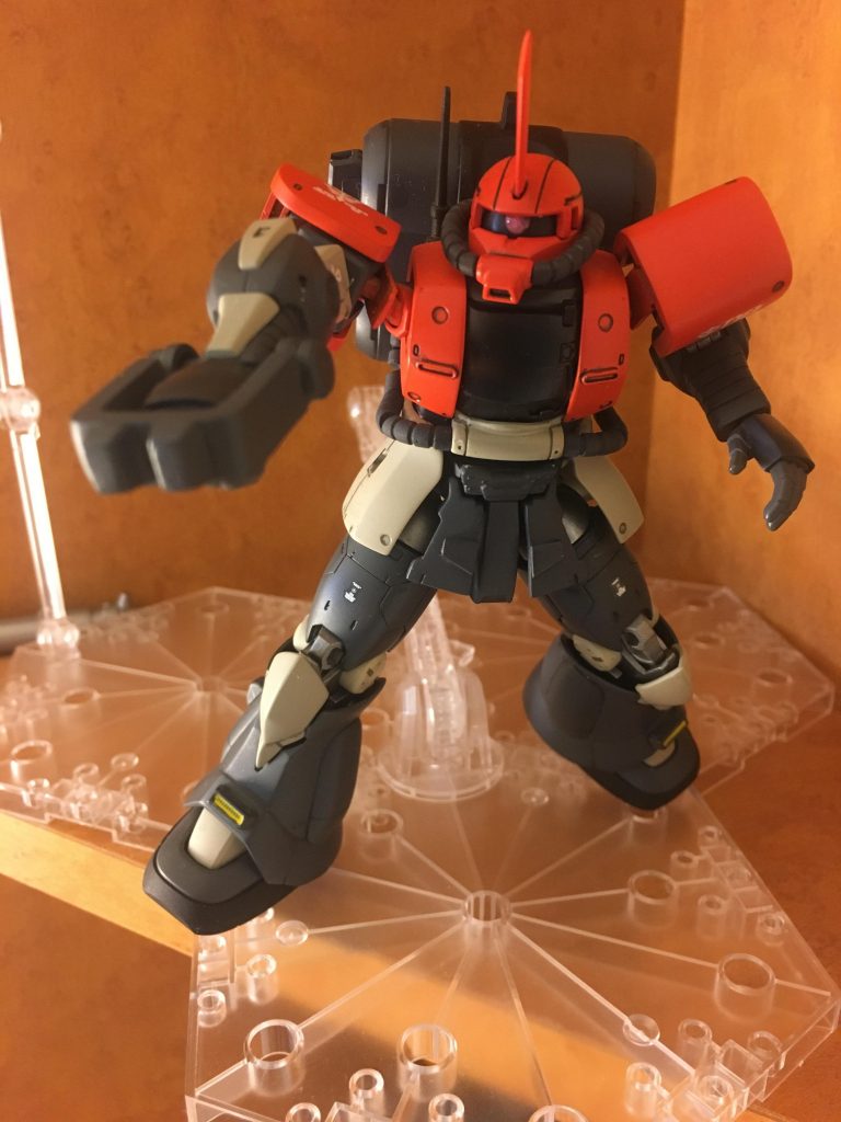 ヒートナックルです。コトブキヤのパーツとプラ板でセミスクラッチしました