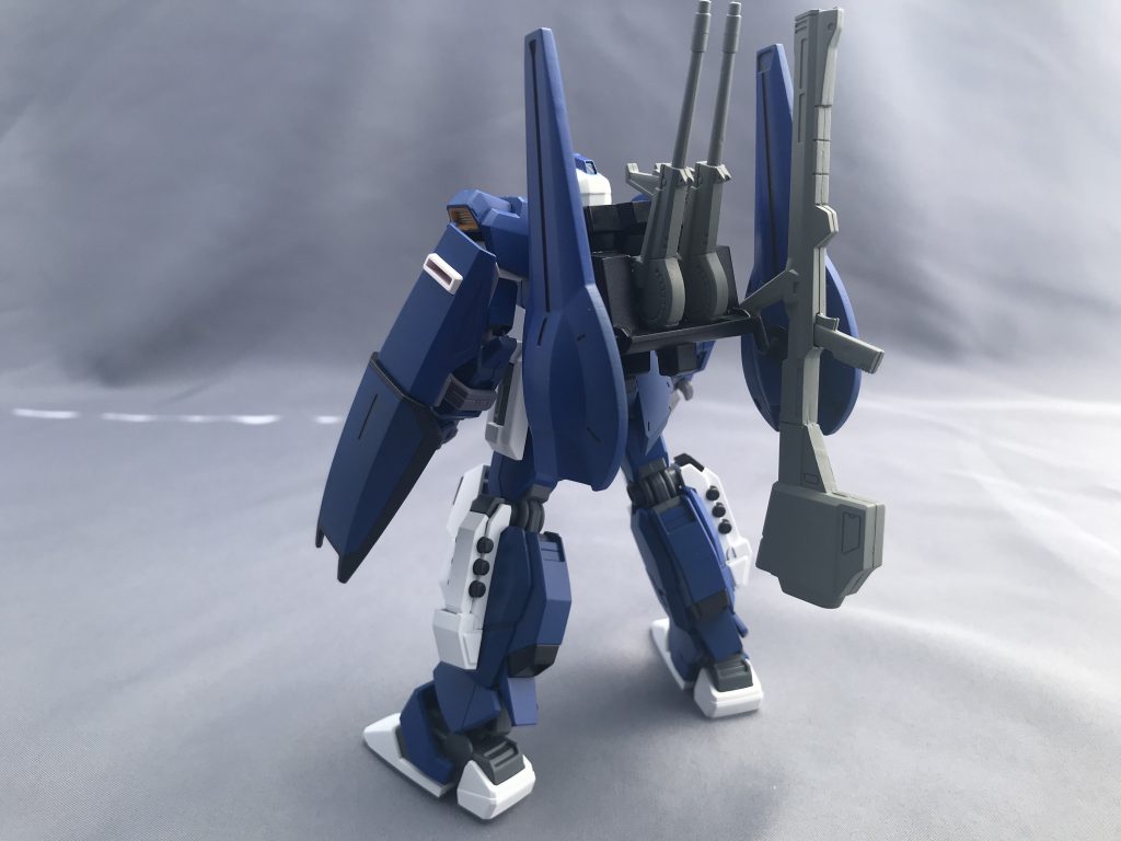 バックパックはジェスタの物にリック・ディアスのウェポンラックをポン付け。腕と盾、武器はmk-Ⅱ。