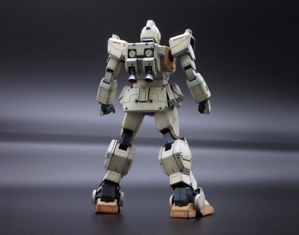 陸戦型ジム ウェザリング–3枚目/制作者：@fujii753