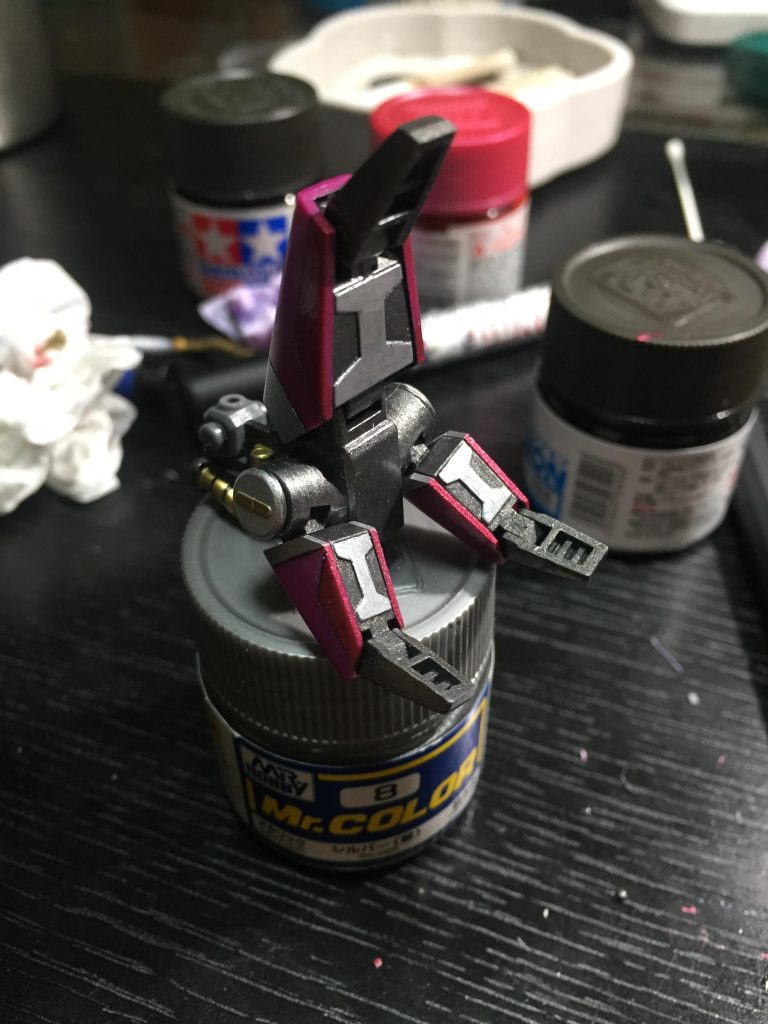 クローは塗り分け^_^結構お気に入り^_^